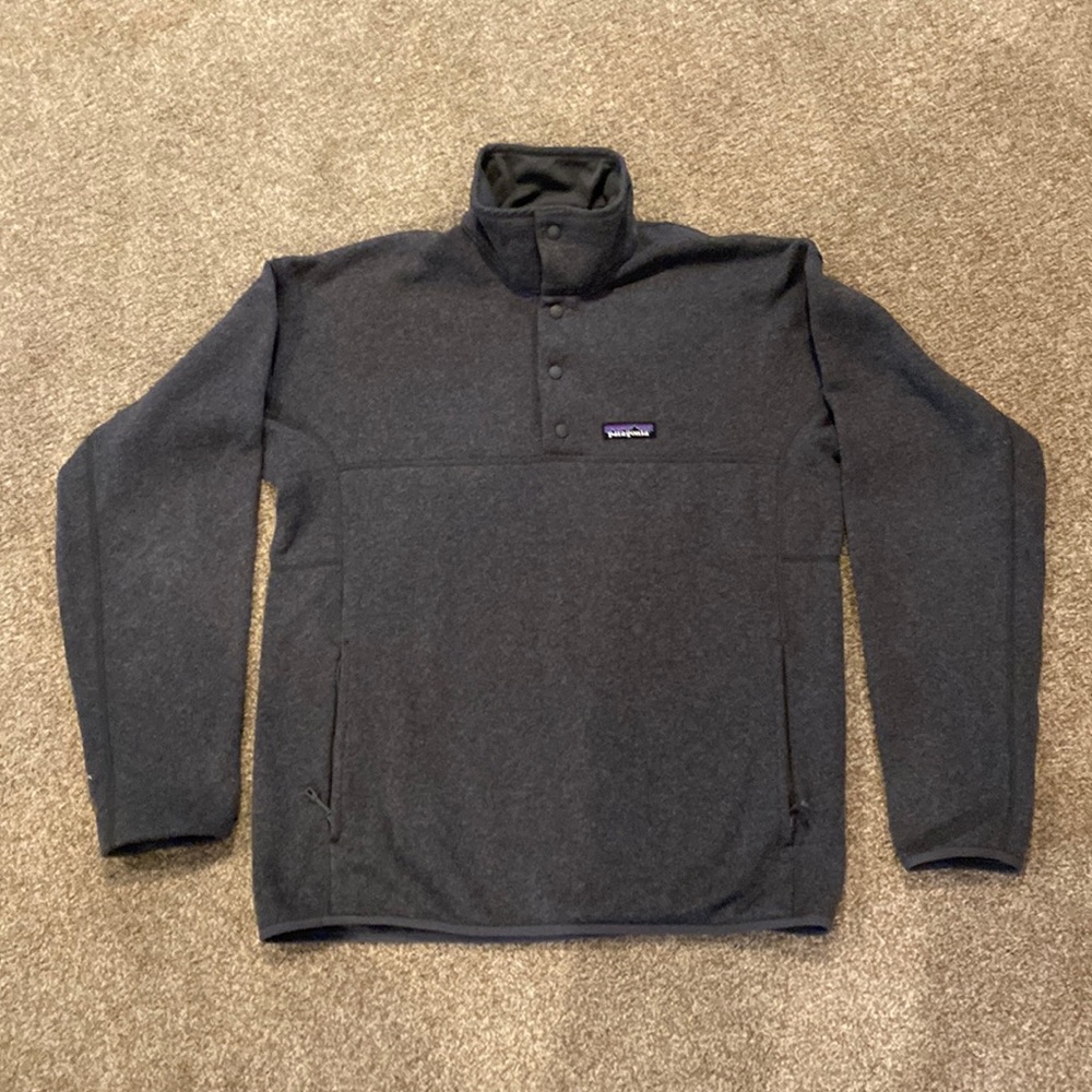 Patagonia snap sweater